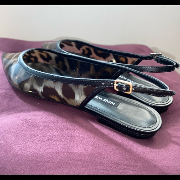 Cheetah Print Nine West Flats - Picture 8 of 8